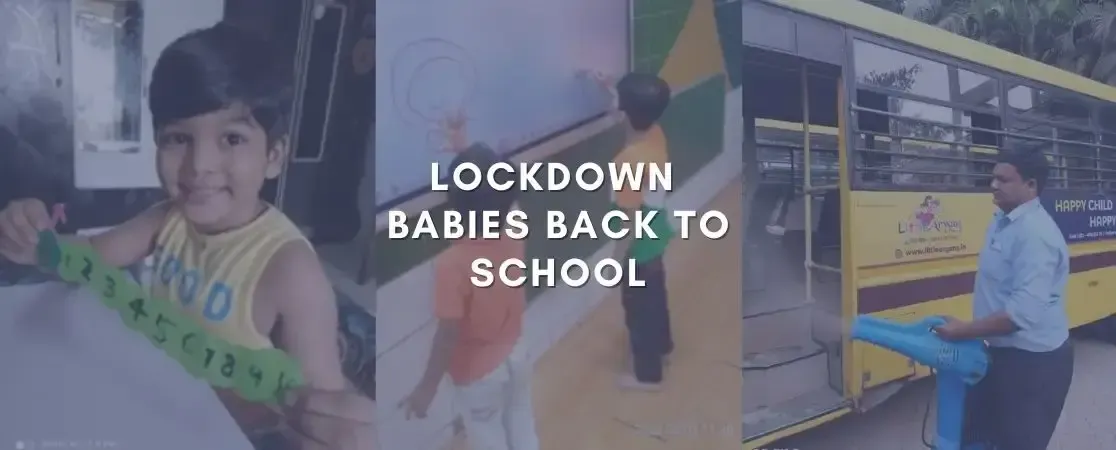 Lockdown babies back to school